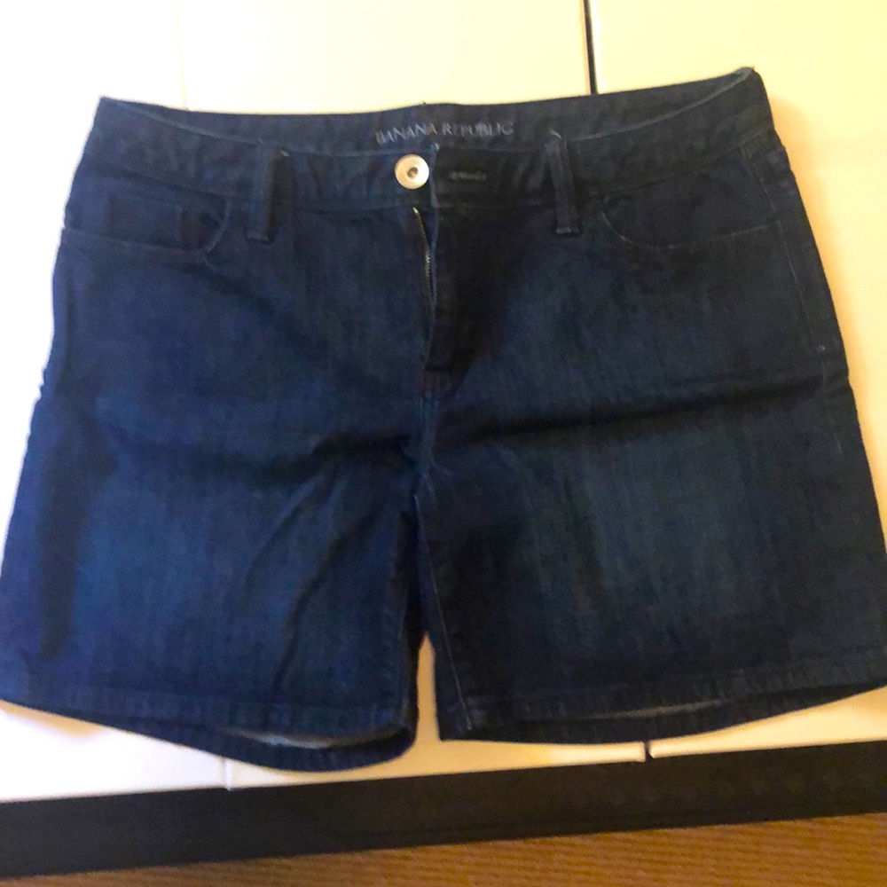 Banana Republic Blue Jean Shorts